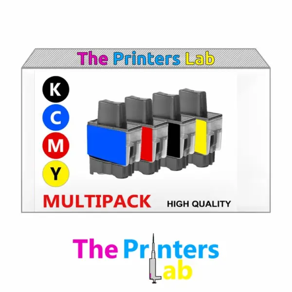 Multipack Brother LC900 - All Colors LC900BK / LC900C / LC900M / LC900Y (4 pcs)