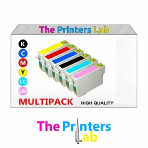 Multipack Epson T0807 - All Colors C/M/Y/K/LC/LM C13T08074020 (6 pcs)