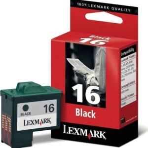 Original Μελάνι / Ink Lexmark No16XL/17XL Black