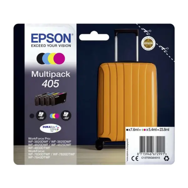 Γνήσιο / Original Μελάνι / Ink Epson 405 4-Pack - B/C/M/Y (C13T05G64010)