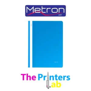 Ντοσιέ με Έλασμα Πλαστικό Metron Γαλάζιο