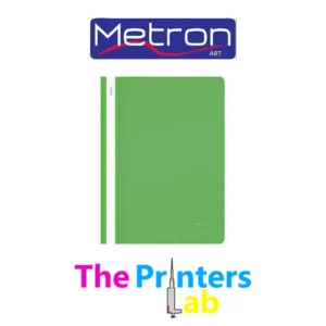 Ντοσιέ με Έλασμα Πλαστικό Metron Λαχανί