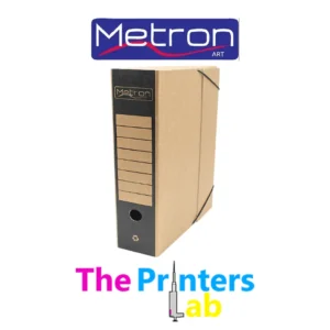 Κουτί με Λάστιχο Metron 25x33x10cm Μαύρο