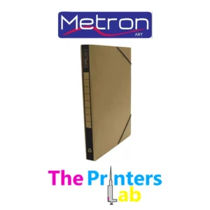 Κουτί με Λάστιχο Metron 25x33x3cm Μαύρο