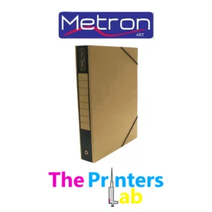 Κουτί με Λάστιχο Metron 25x33x5cm Μαύρο