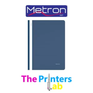 Ντοσιέ με Έλασμα Πλαστικό Metron Μπλε