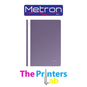 Ντοσιέ με Έλασμα Πλαστικό Metron Μωβ