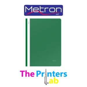 Ντοσιέ με Έλασμα Πλαστικό Metron Πράσινο