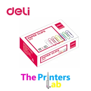 Συνδετήρες Deli No 4 33mm Χρωματιστοί