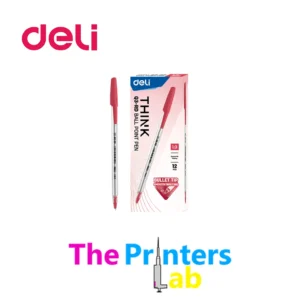Στυλό Διαρκείας Deli Think Κόκκινο 1,0mm